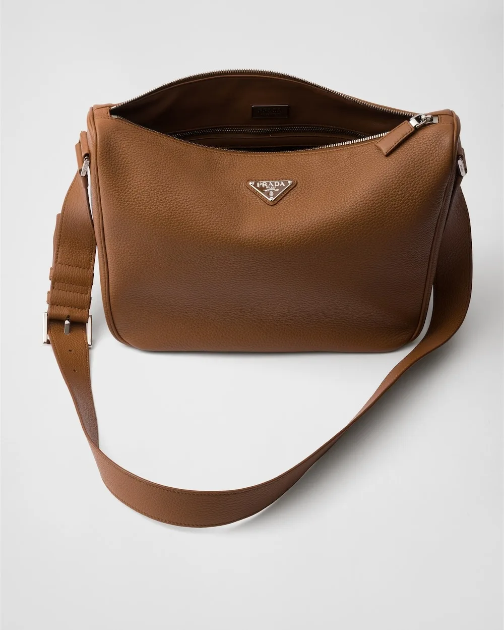 Prada Leather Shoulder Bag Cognac / - 2VH182_2BBE_F0046_V_DOF - Image 5