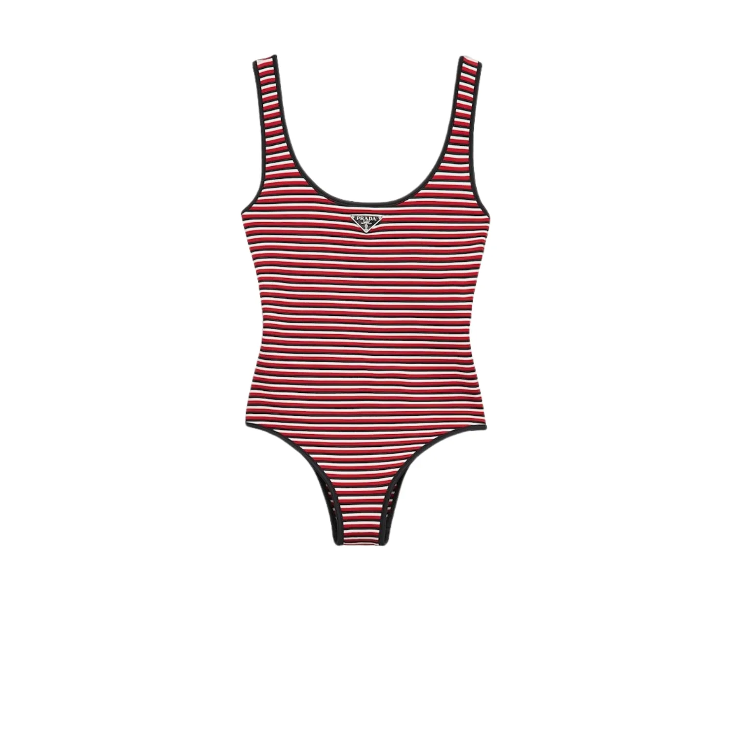 Prada Striped Interlock