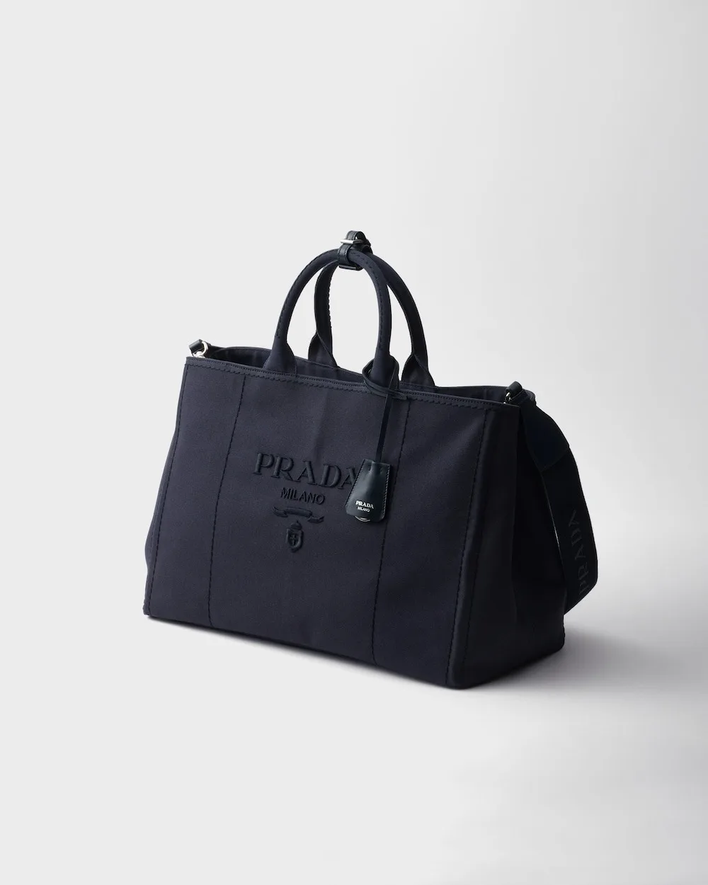 Alternative view of Prada Tote Bag Baltic Blue / 2VG131_2CYA_F0216_V_OOO