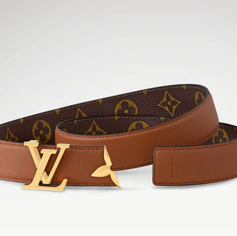 Louis Vuitton Pretty LV Reversible Belt Tan - Image 3