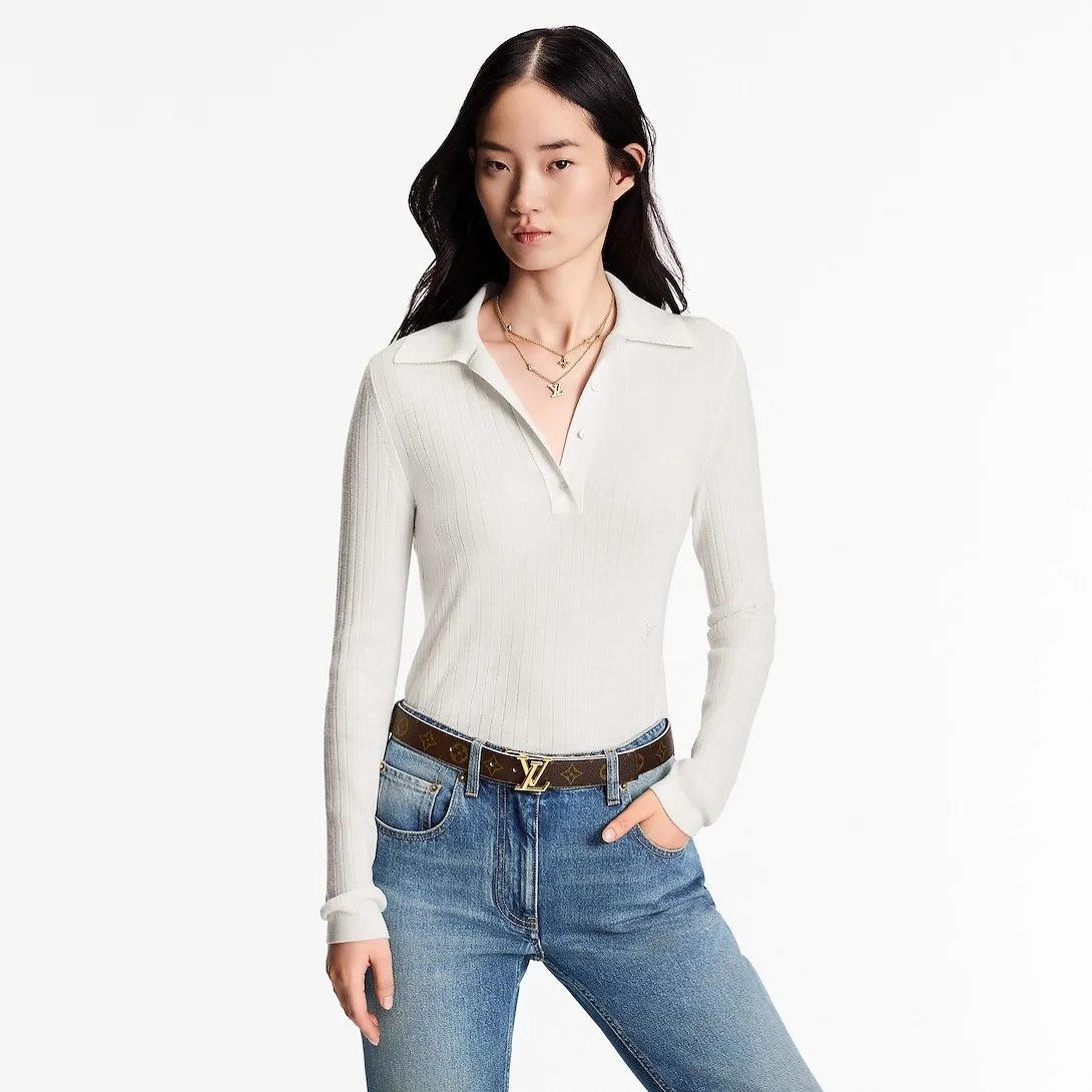 Louis Vuitton Pretty LV Reversible Belt Beige - Image 3