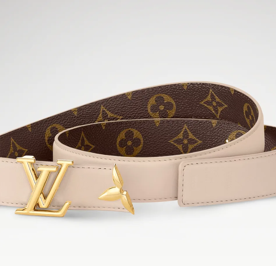 Louis Vuitton Pretty LV Reversible Belt Beige - Image 6