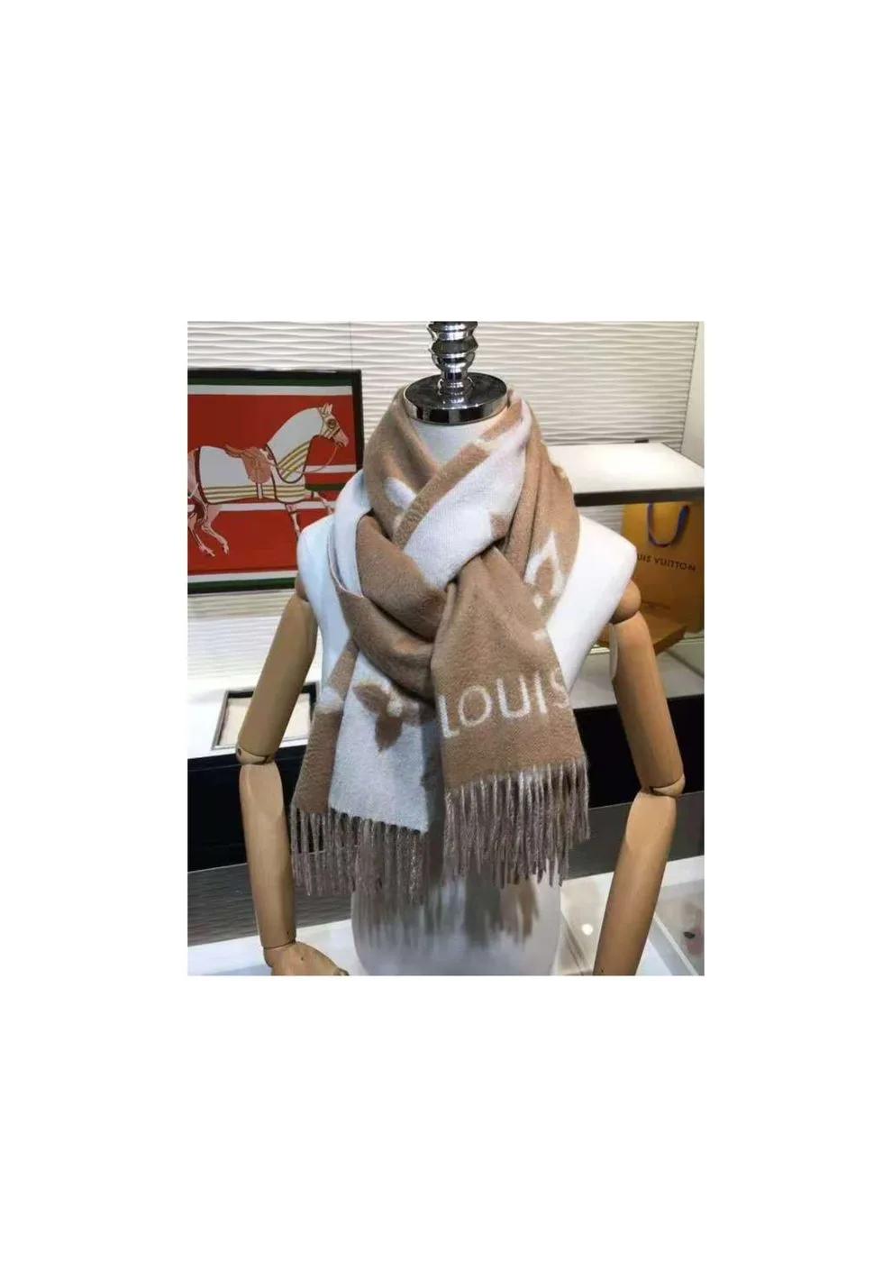 Reykjavik Scarf Brown - Image 4