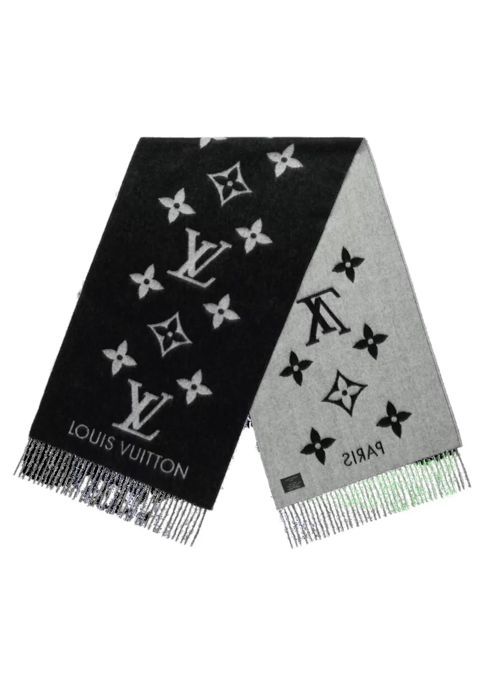 Louis Vuitton Reykjavik Scarf Black