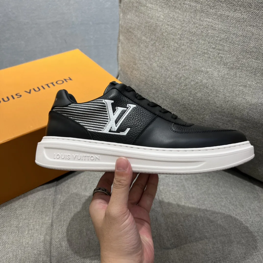 Louis Vuitton LV Rivoli Sneaker Check Black - Image 9