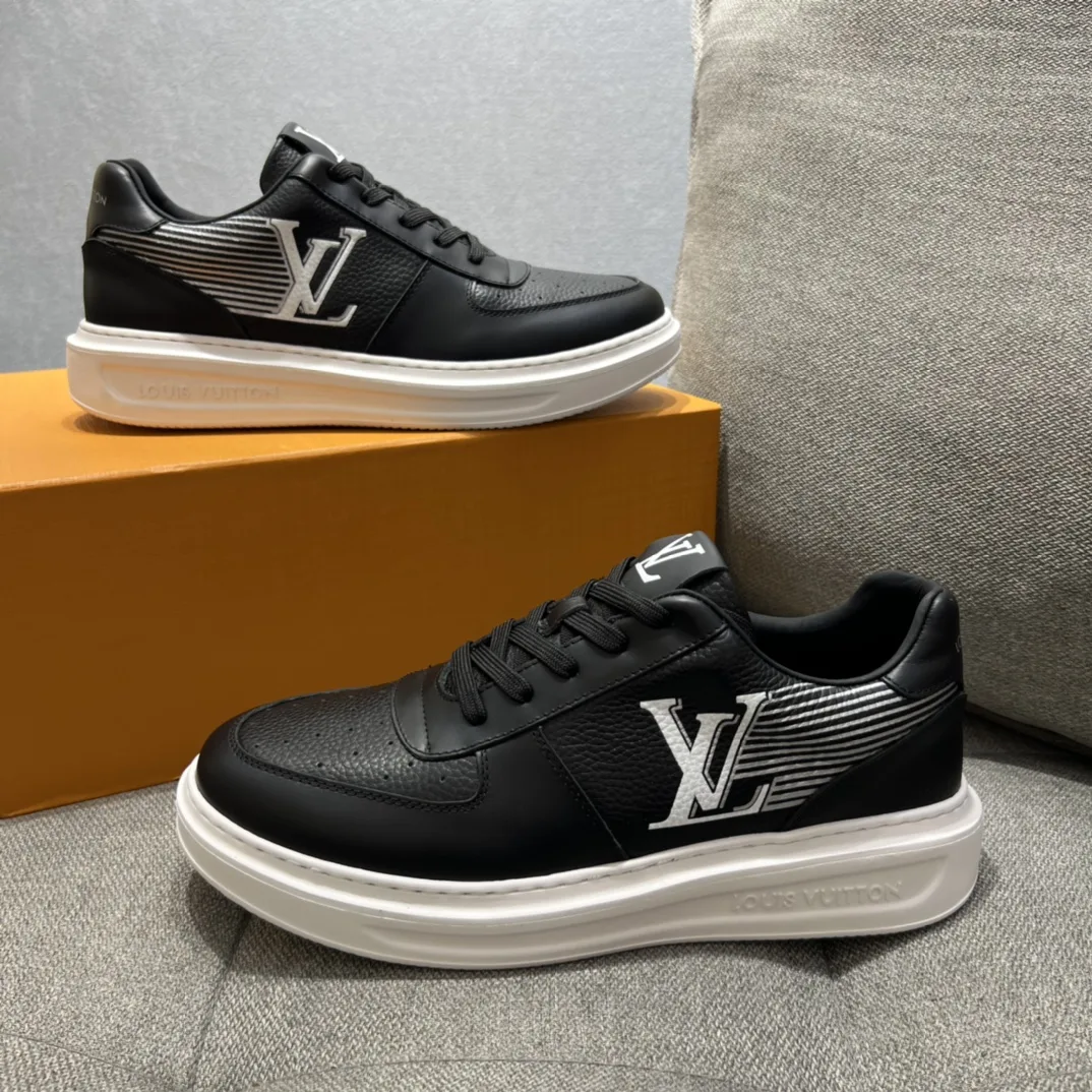 Louis Vuitton LV Rivoli Sneaker Check Black - Image 6