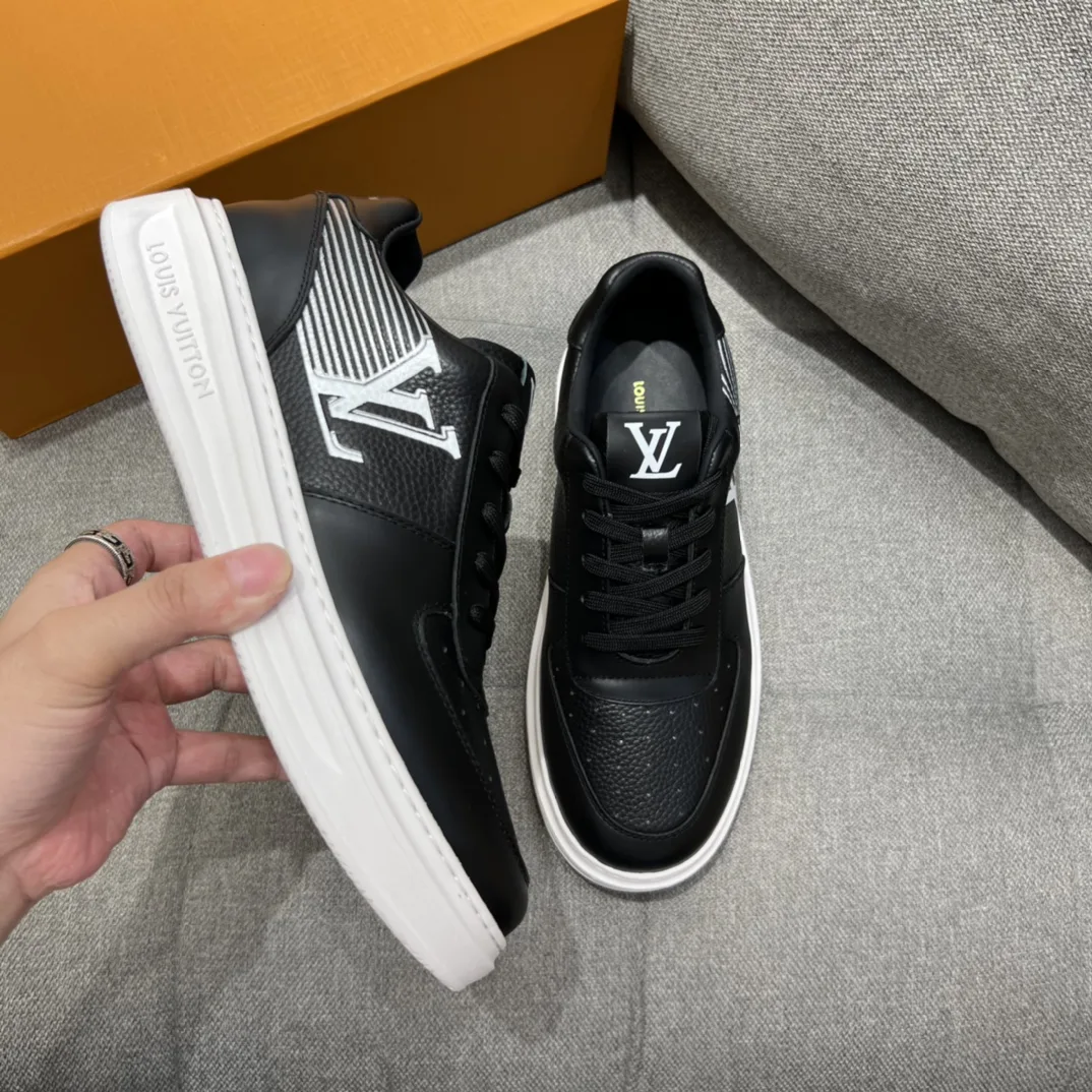 Louis Vuitton LV Rivoli Sneaker Check Black - Image 4