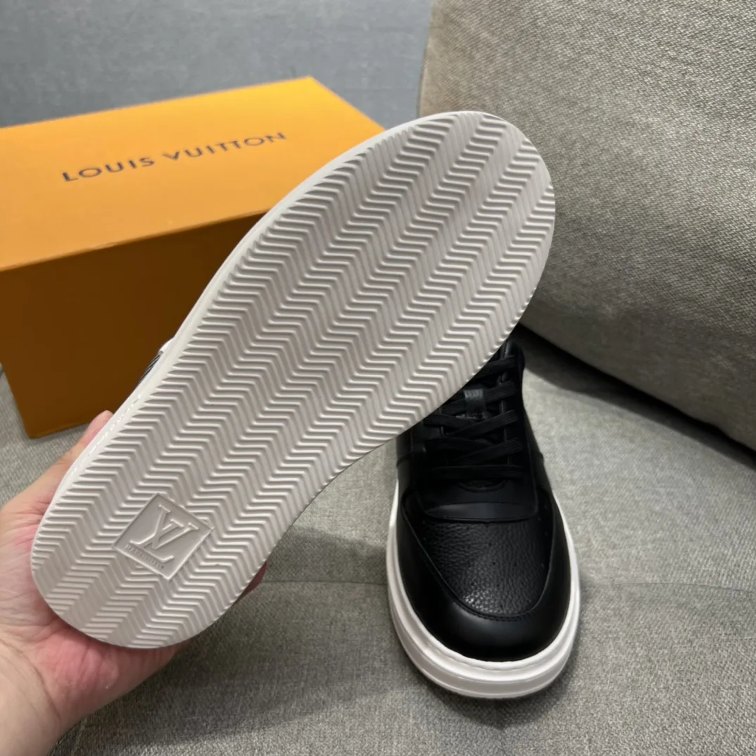 Louis Vuitton LV Rivoli Sneaker Check Black - Image 3
