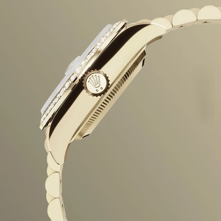 Rolex Lady-Datejust Watch Gold Toned Champagne Dial -0023 - Image 4
