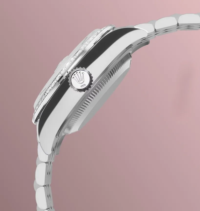 Rolex Lady-Datejust Watch Silver Toned Pink Dial -0003 - Image 4