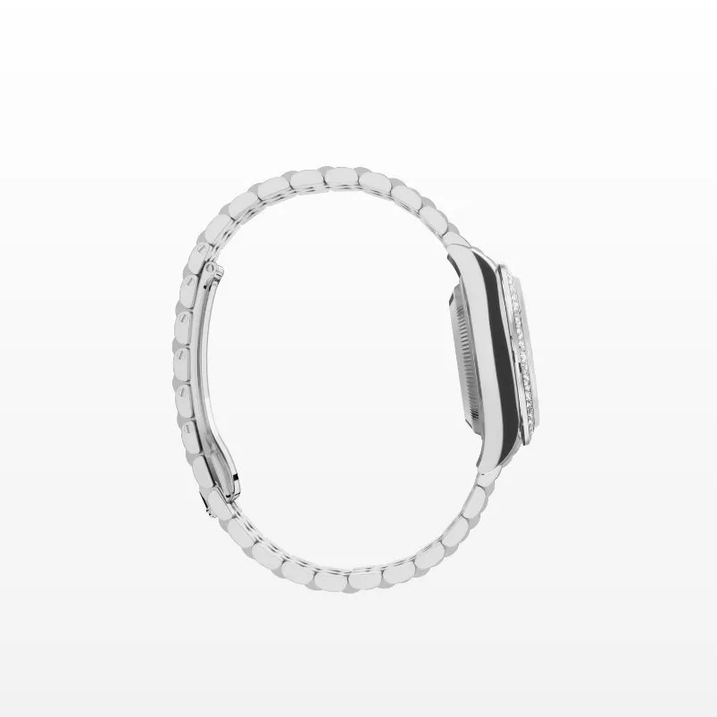 Rolex Lady-Datejust Watch Silver Toned White Pearl Dial -0011 - Image 6