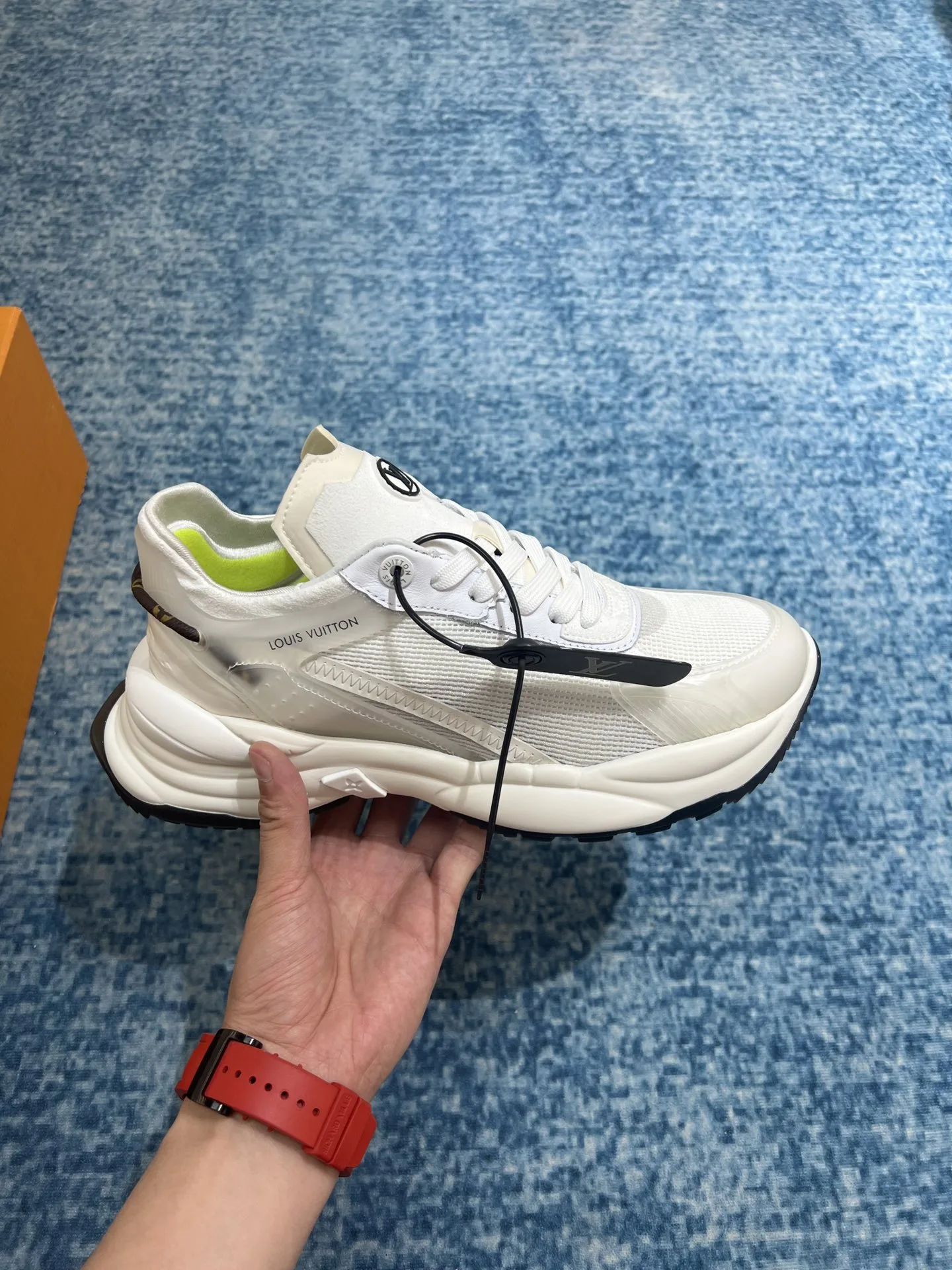Louis Vuitton Run 55 Sneaker White 1AASDF - Image 3