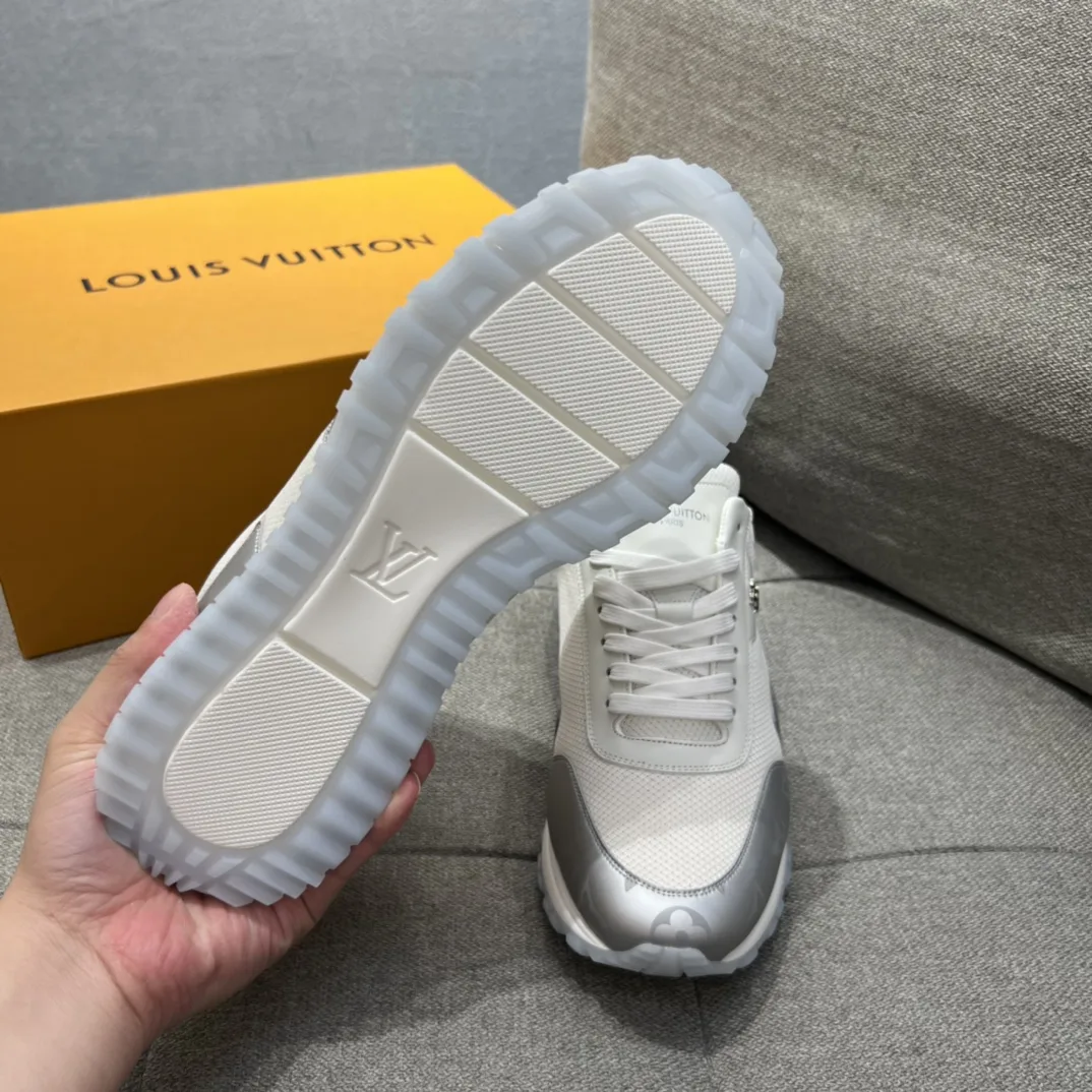 Louis Vuitton Run Away Sneaker With Mesh White - Image 8