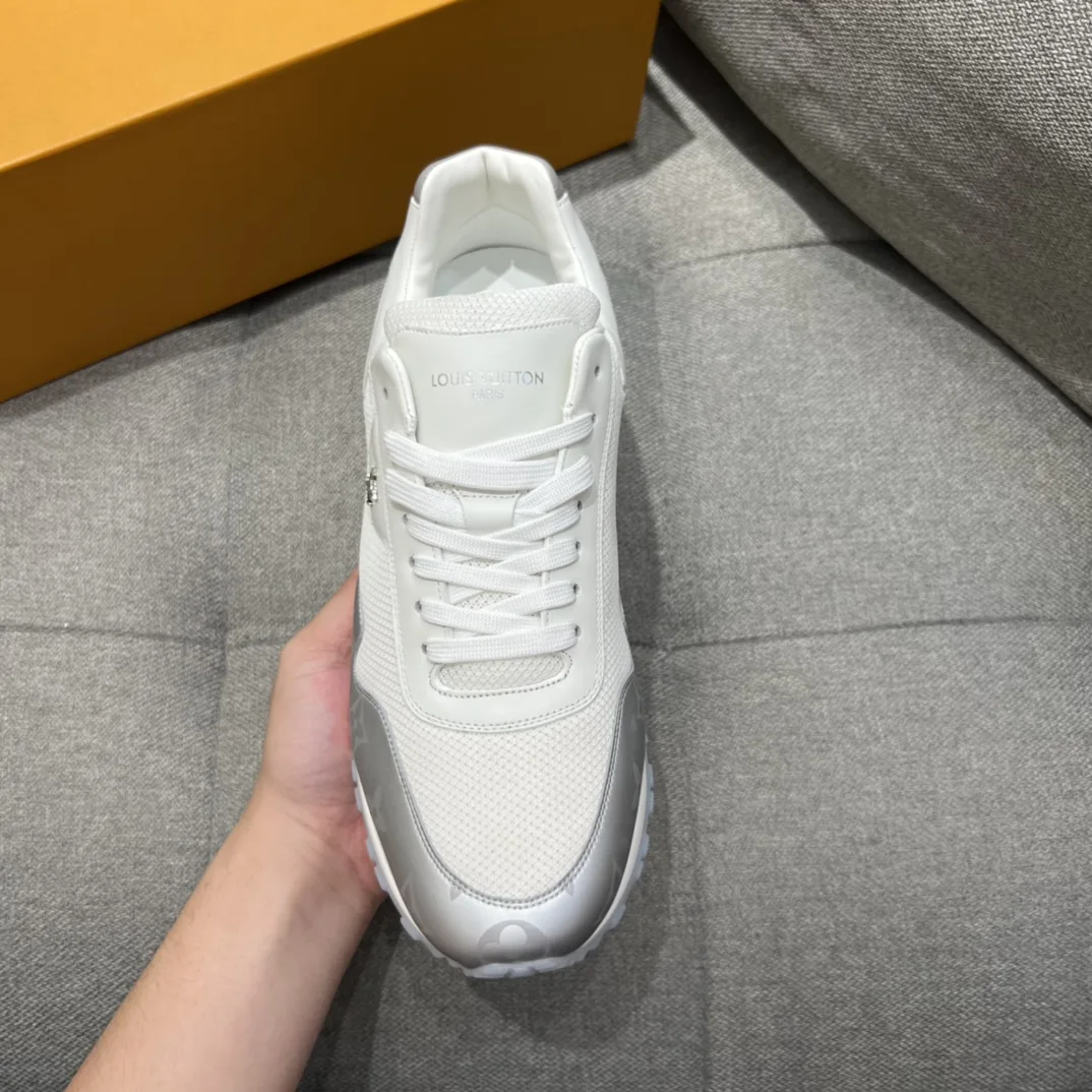 Louis Vuitton Run Away Sneaker With Mesh White - Image 7