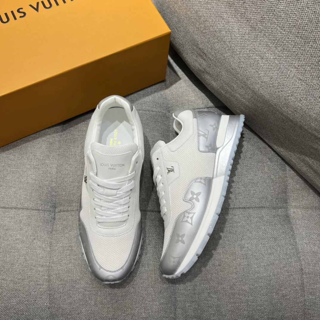 Louis Vuitton Run Away Sneaker With Mesh White - Image 6