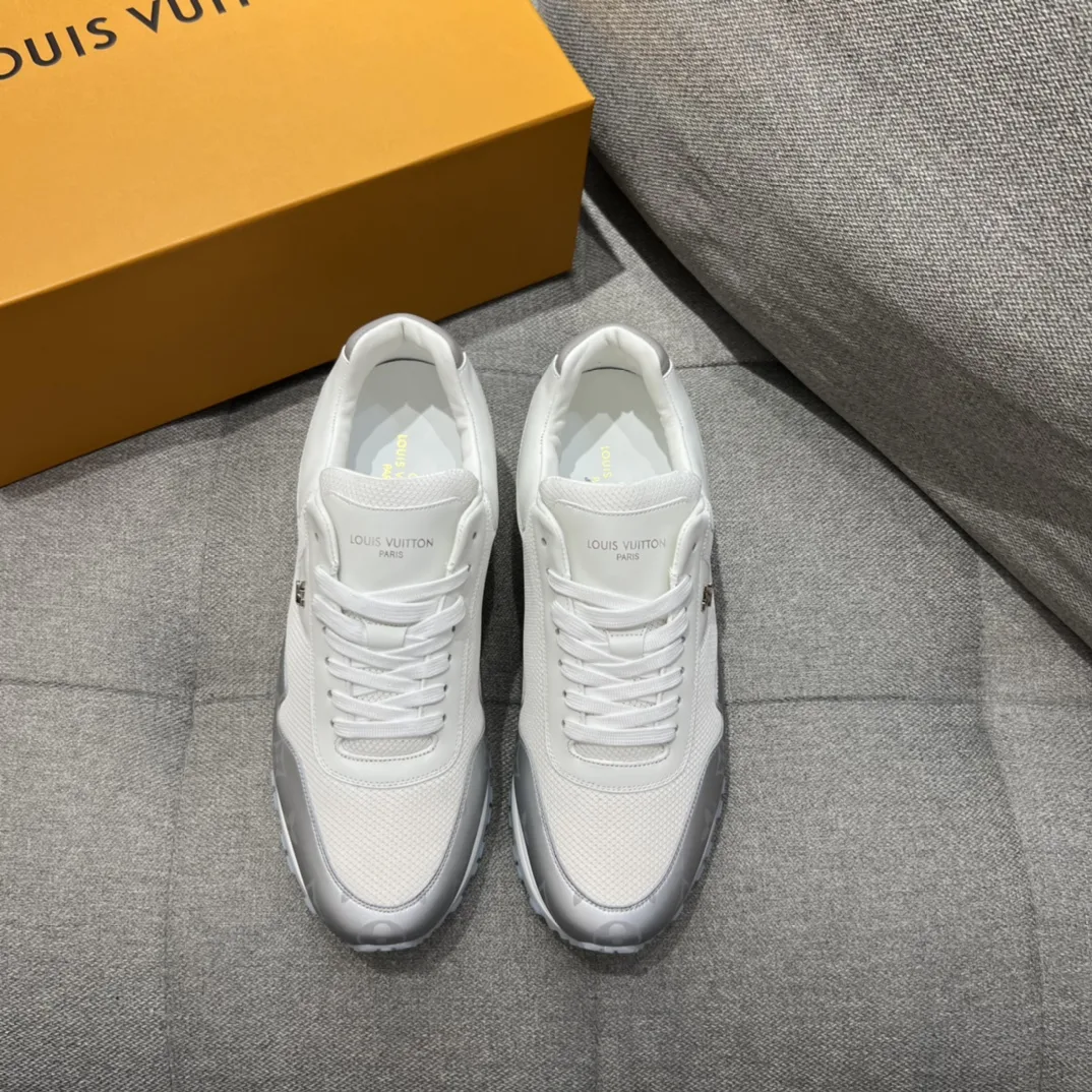 Louis Vuitton Run Away Sneaker With Mesh White - Image 4