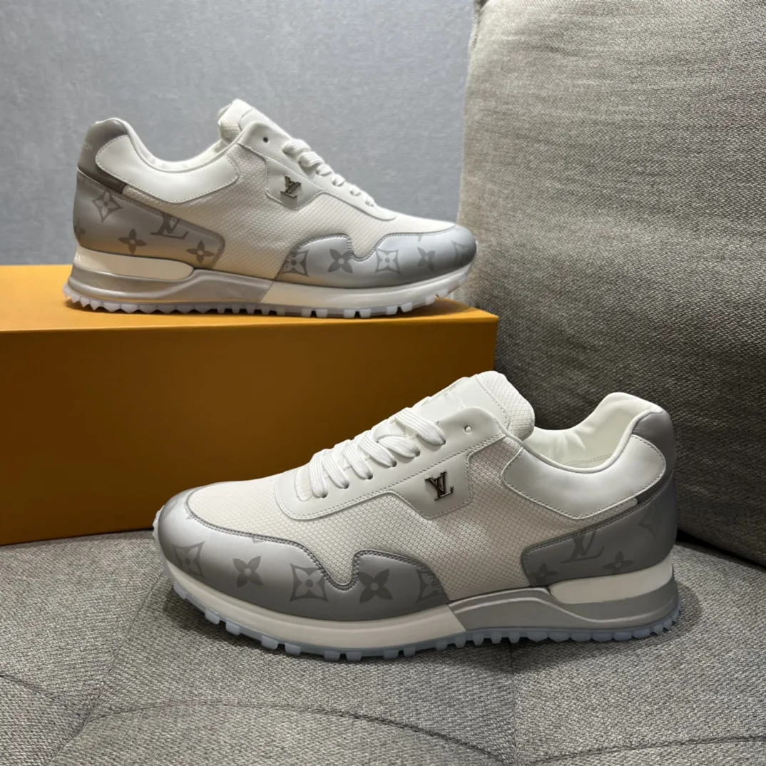 Louis Vuitton Run Away Sneaker With Mesh White - Image 3