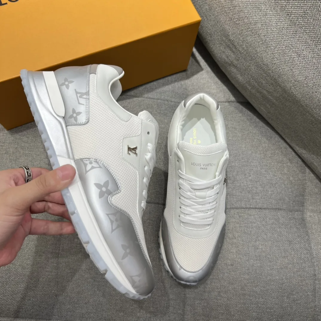 Alternative view of Louis Vuitton Run Away Sneaker With Mesh White