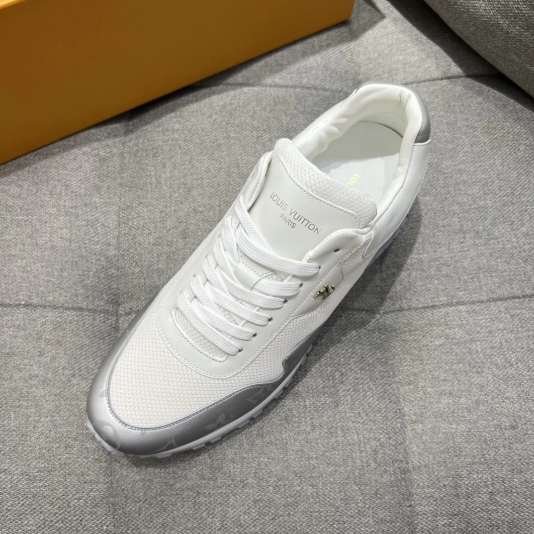 Louis Vuitton Run Away Sneaker With Mesh White - Image 10
