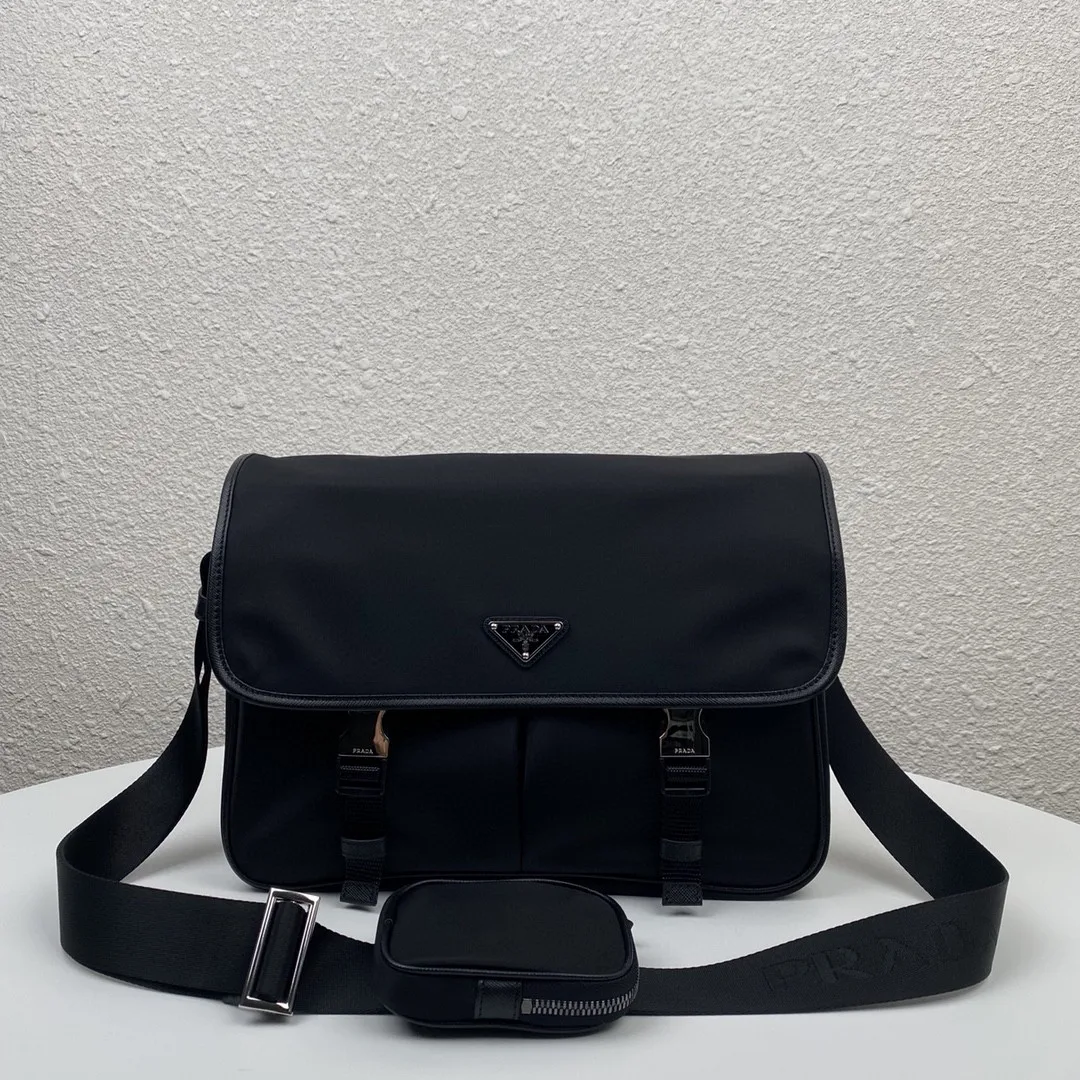 Alternative view of Saffiano Shoulder Bag Black /