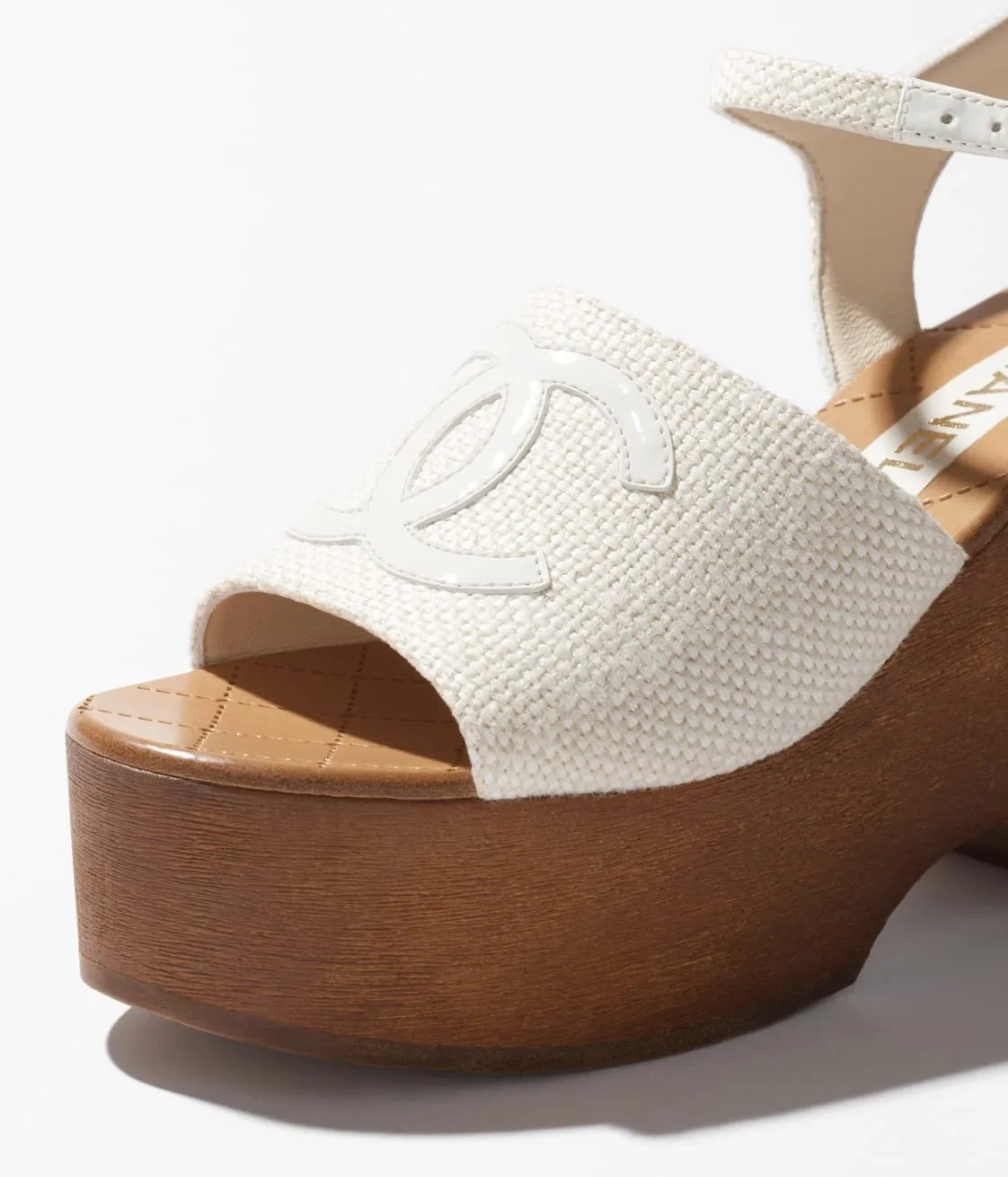 Alternative view of Chanel Sandals Ivory And White