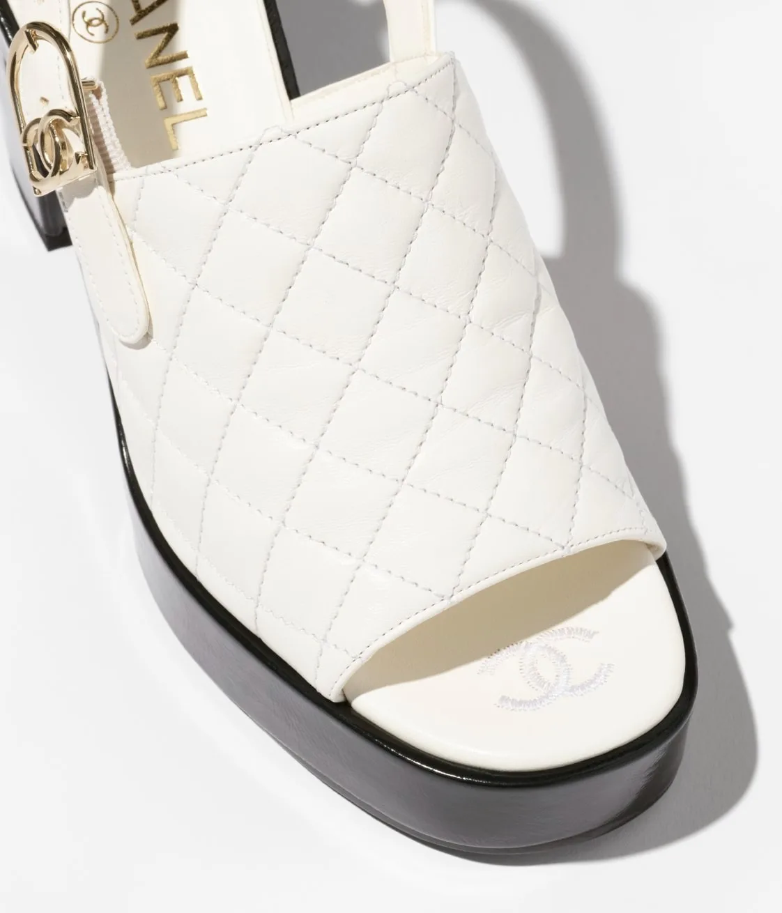 Alternative view of Chanel Sandals White