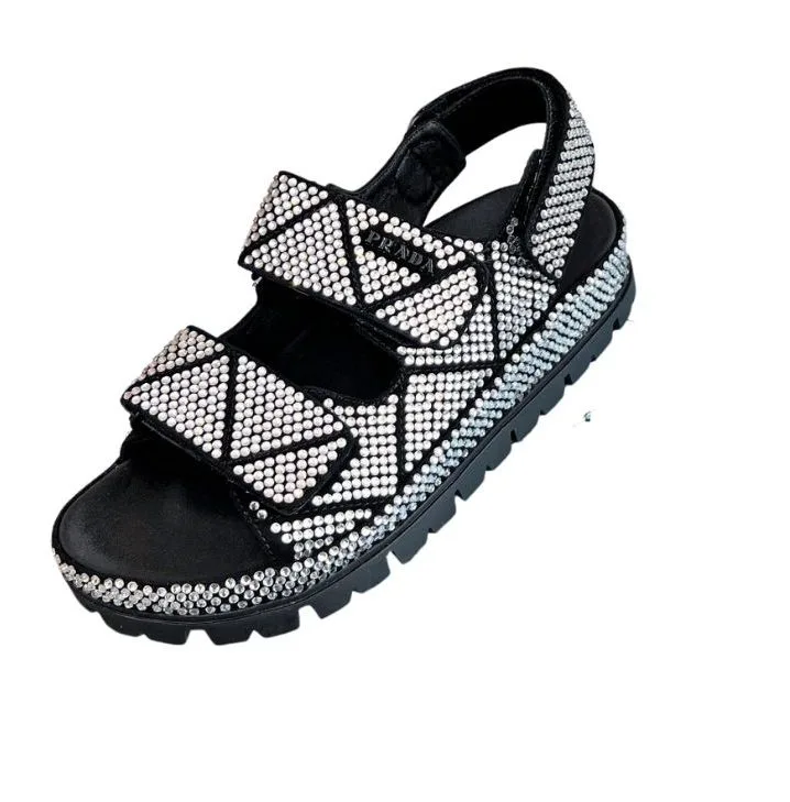 Prada Satin Sandals