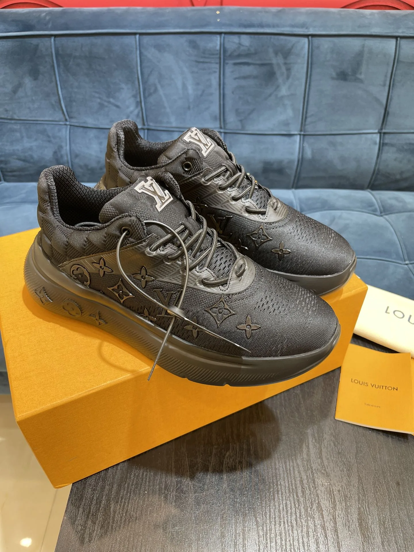 Alternative view of Louis Vuitton Show Up Sneaker Black 1A9JRO