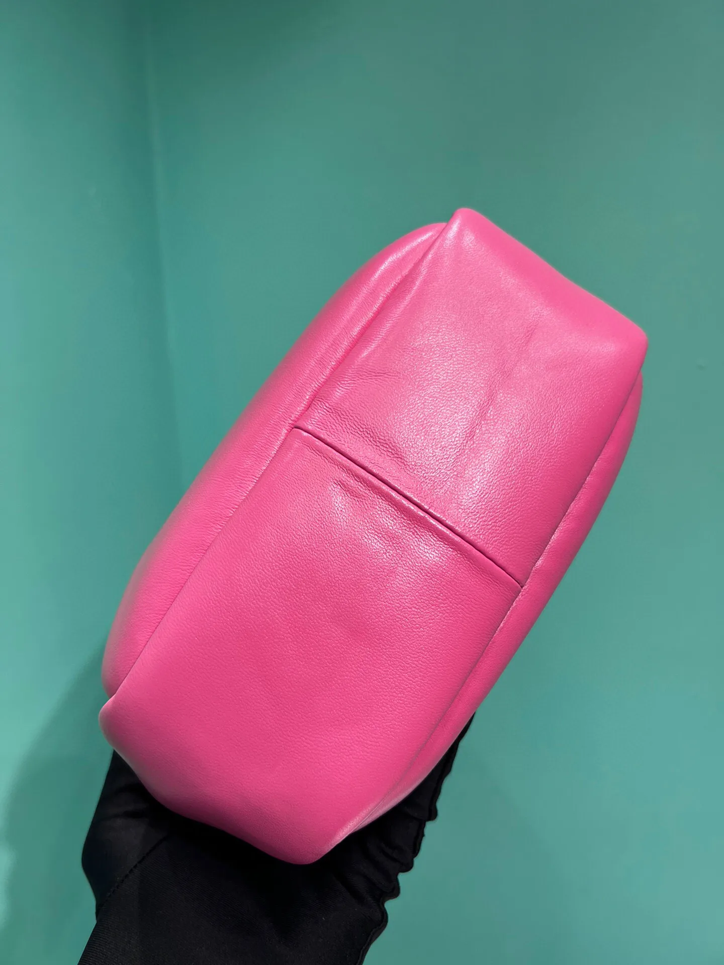 Prada Small Padded Prada Soft Nappa Bag In Pink / - Image 4