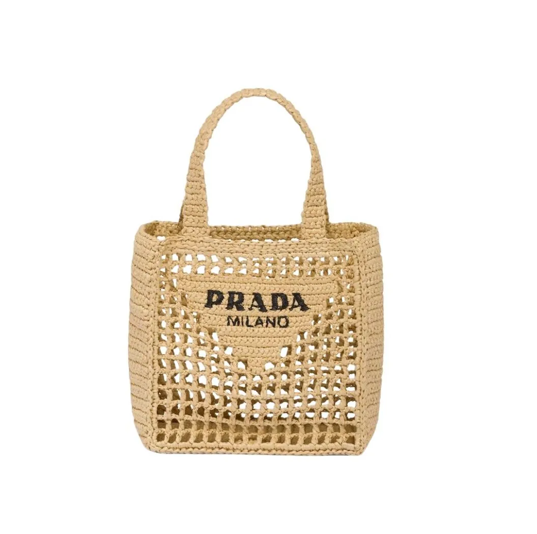 Prada Small Raffia