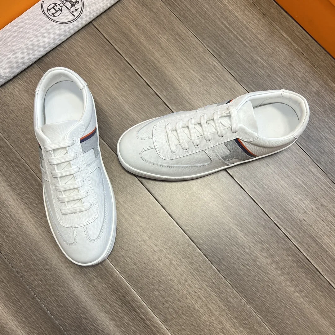 Hermes Boomerang Sneaker White - Image 6