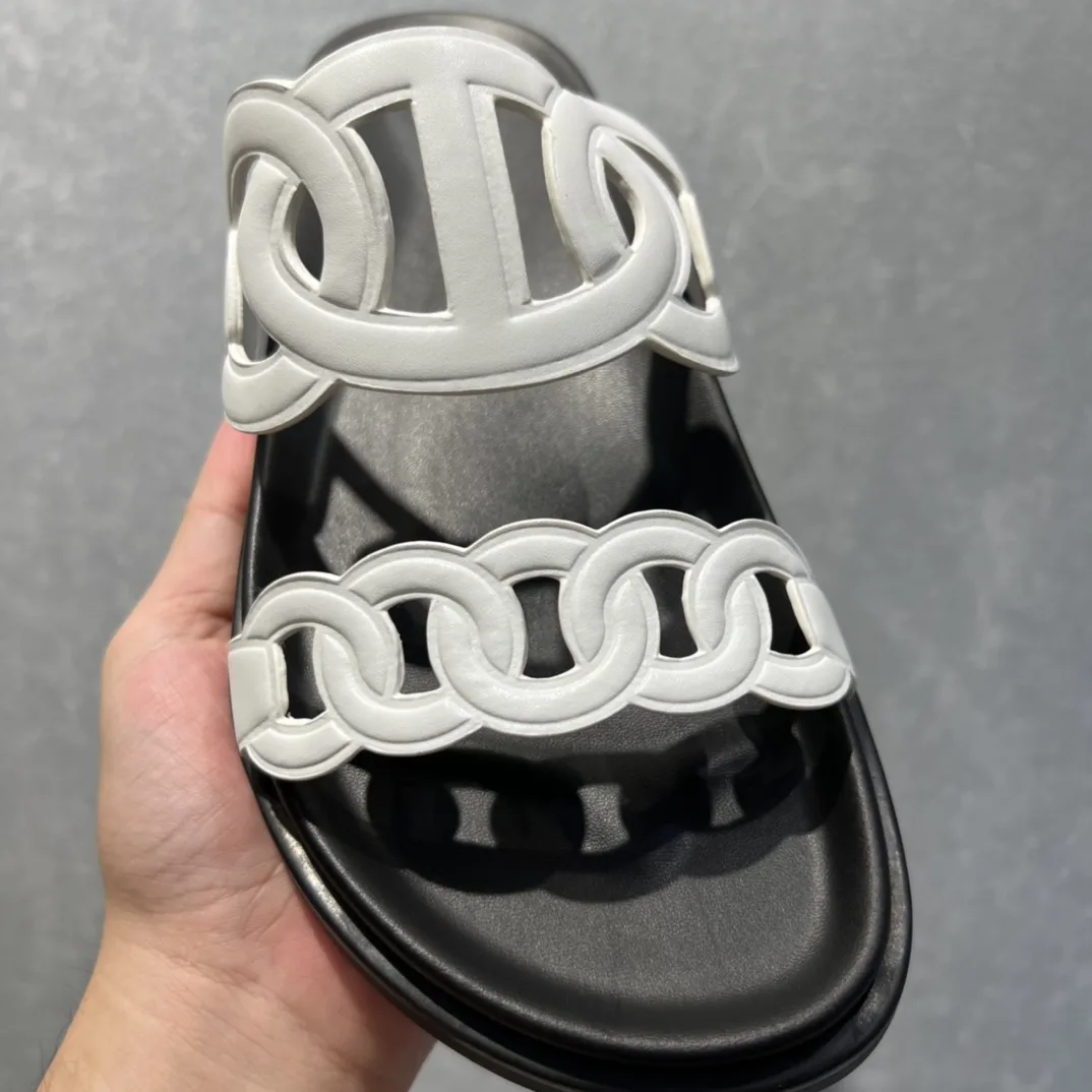 Hermes Extra Sandals White - Image 6