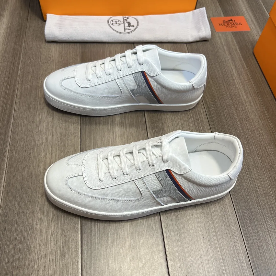 Hermes Boomerang Sneaker White - Image 5