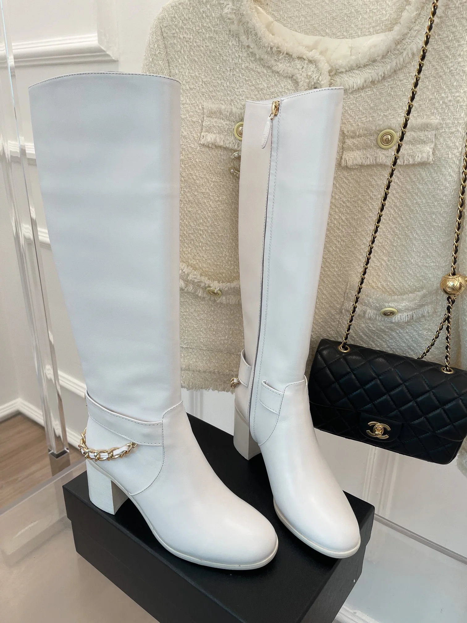 Chanel High Boots
