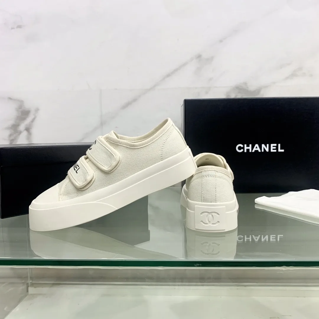Alternative view of Chanel Women’s Chanel Velcro Sneaker White