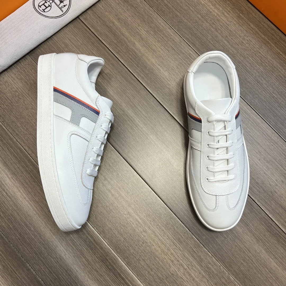 Hermes Boomerang Sneaker White - Image 8