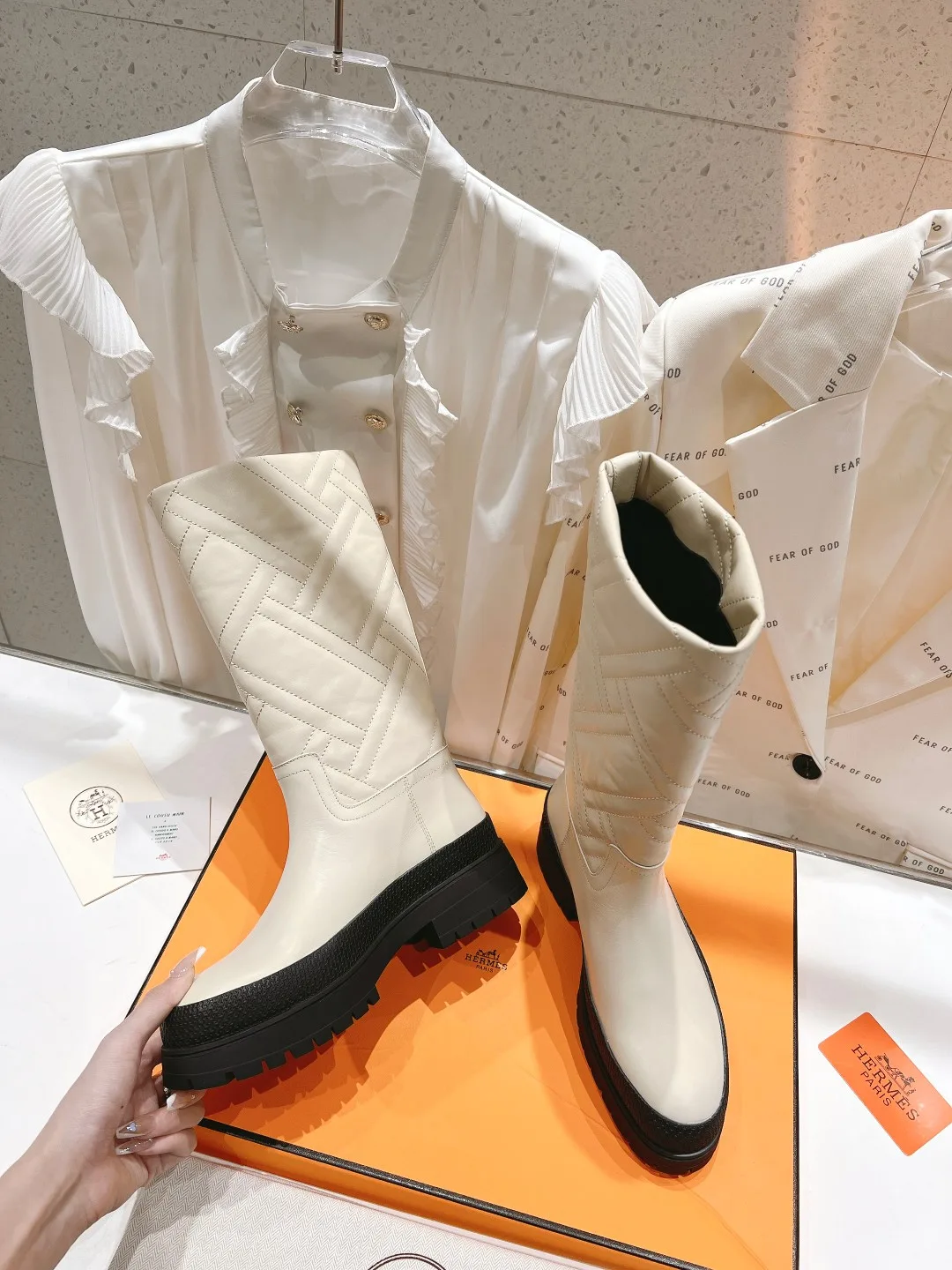 Hermes Fuji Boots