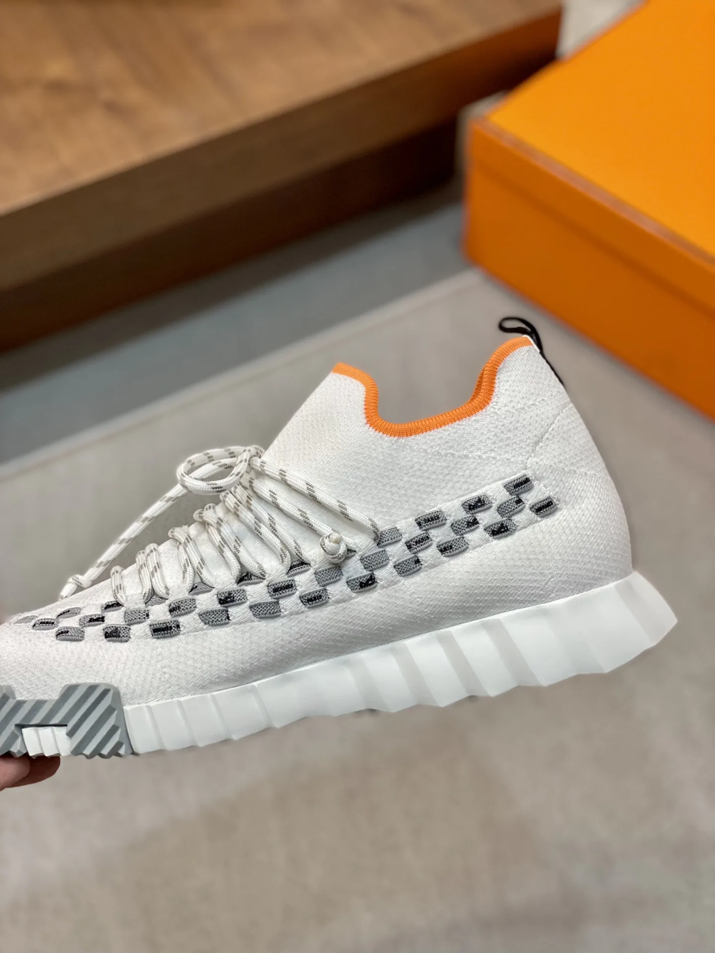 Hermes Sneakers Flex White - Image 3