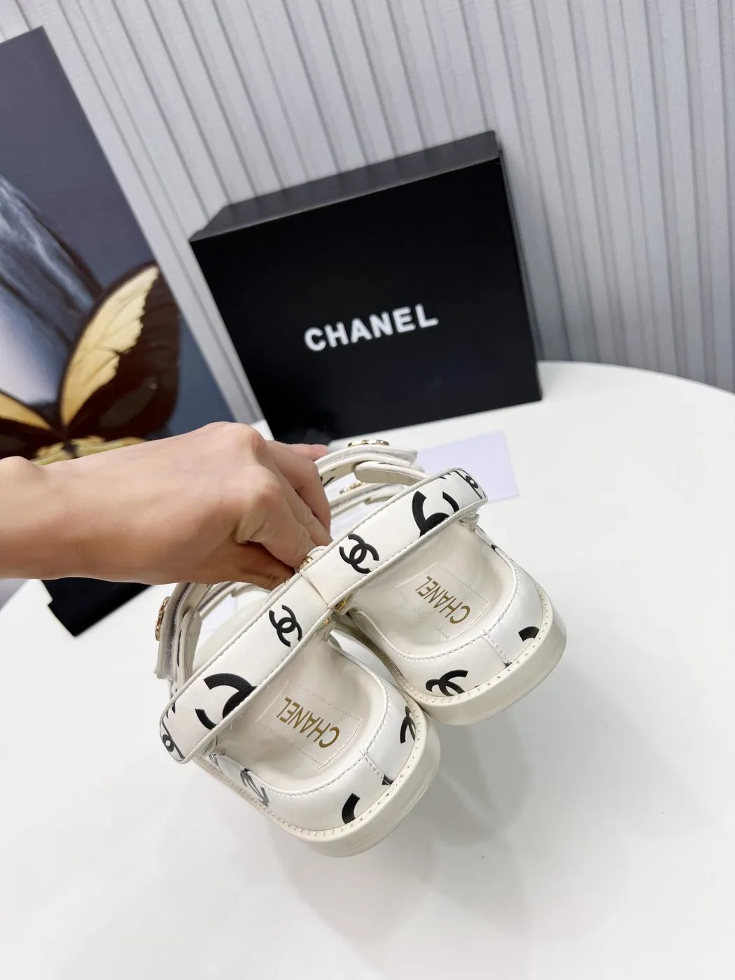 Chanel Women’s Sandals White - Image 5