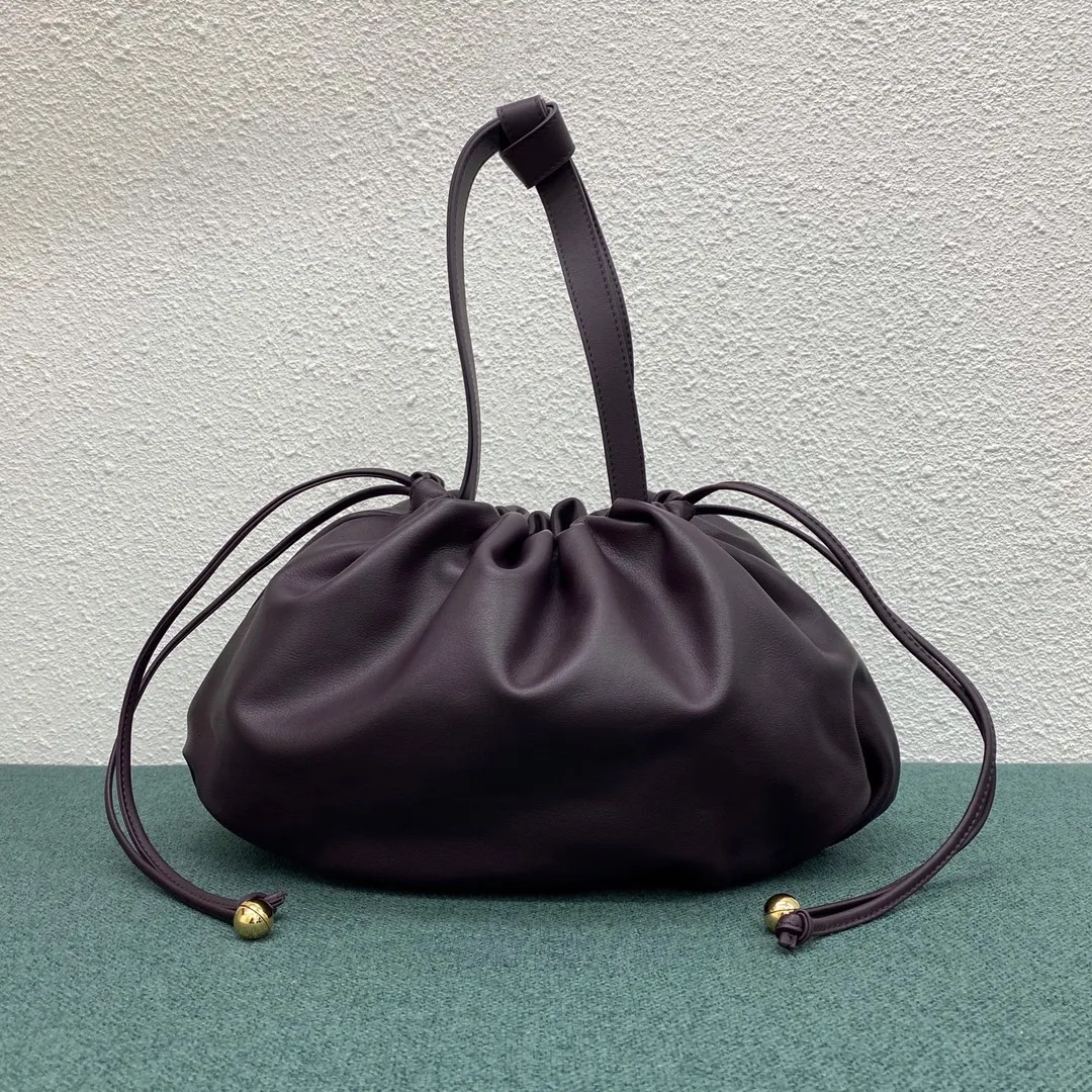 Bottega Veneta Medium Pouch Purple - Image 5