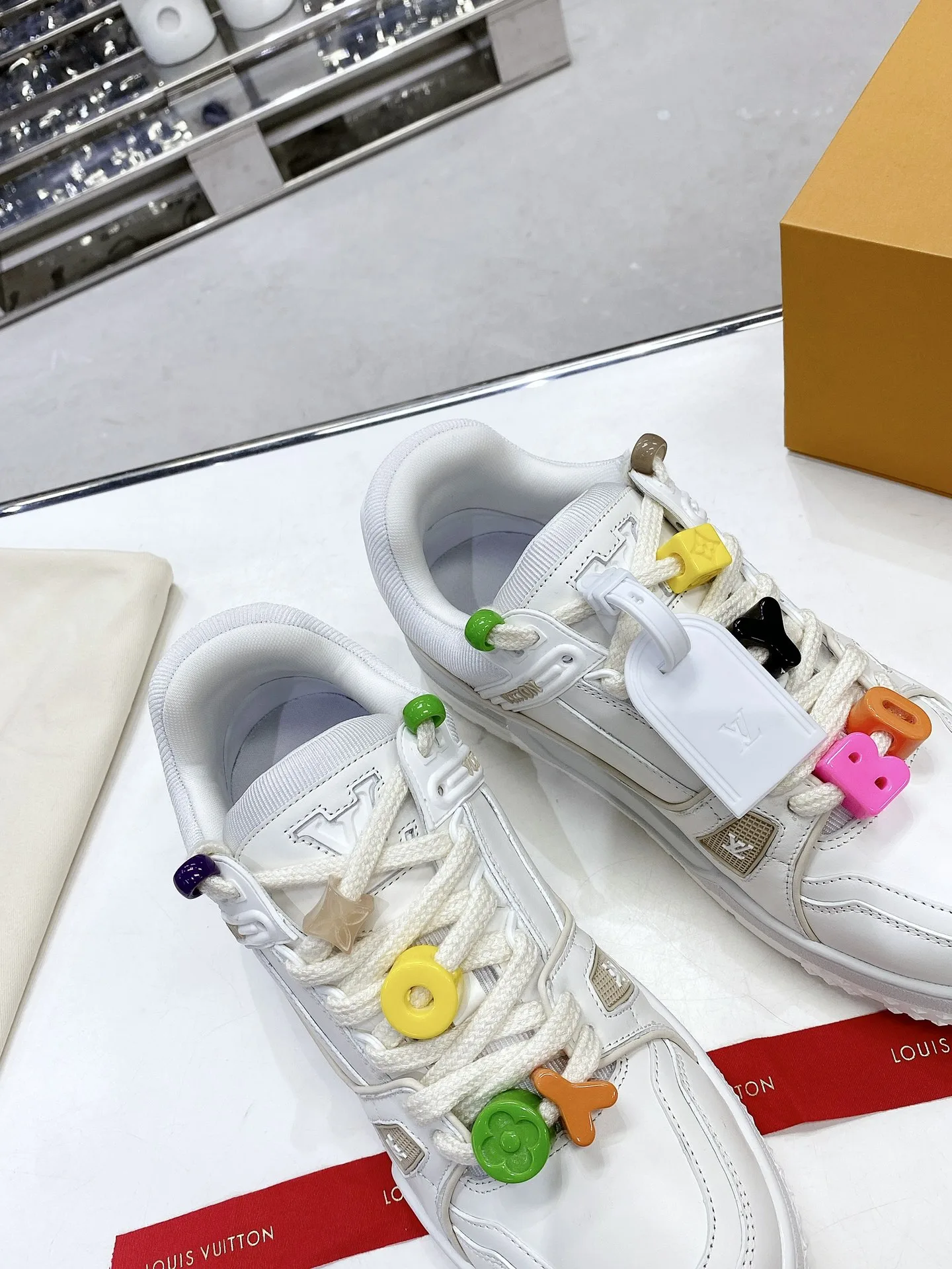 Louis Vuitton LV Trainer Sneaker White - Image 8