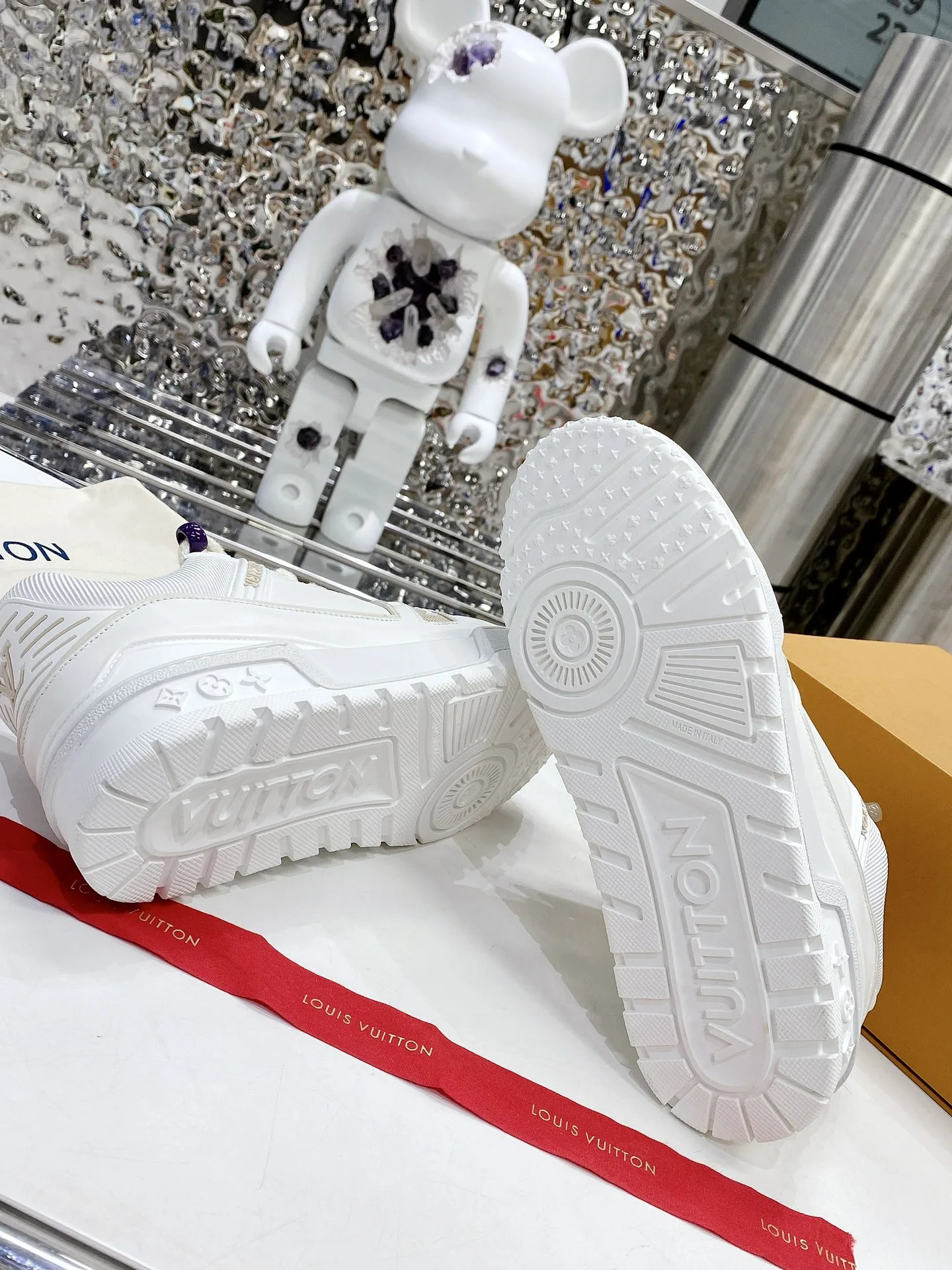 Louis Vuitton LV Trainer Sneaker White - Image 7