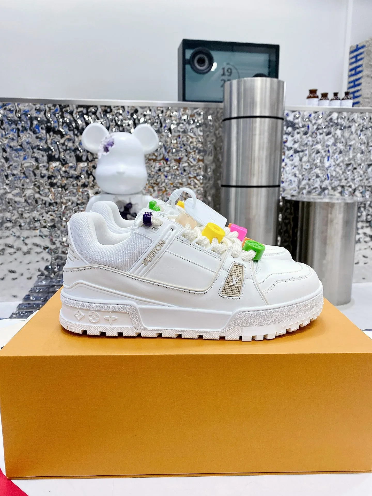 Louis Vuitton LV Trainer Sneaker White - Image 6