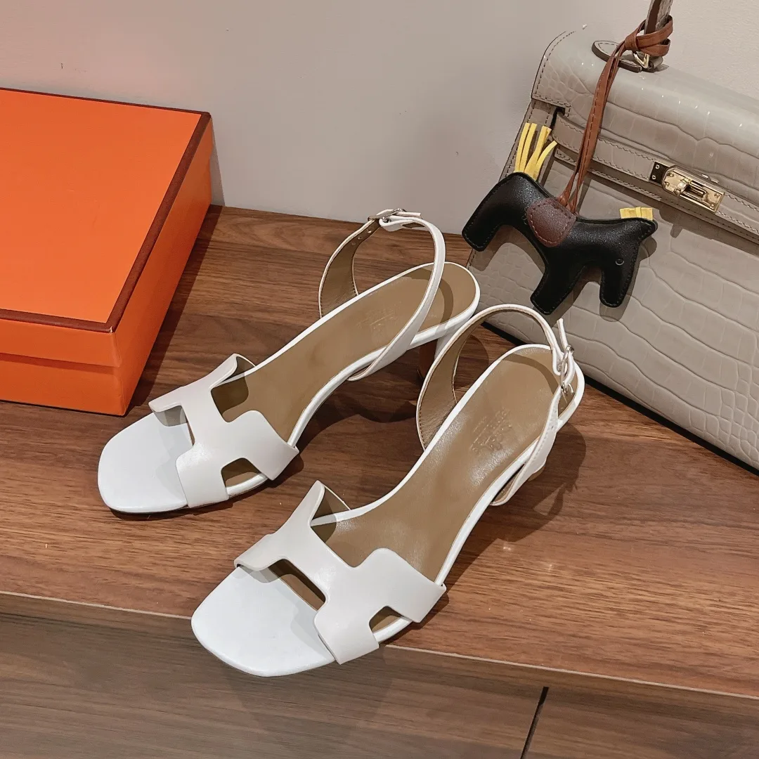 Hermes Oasis Sandal White / - Image 3