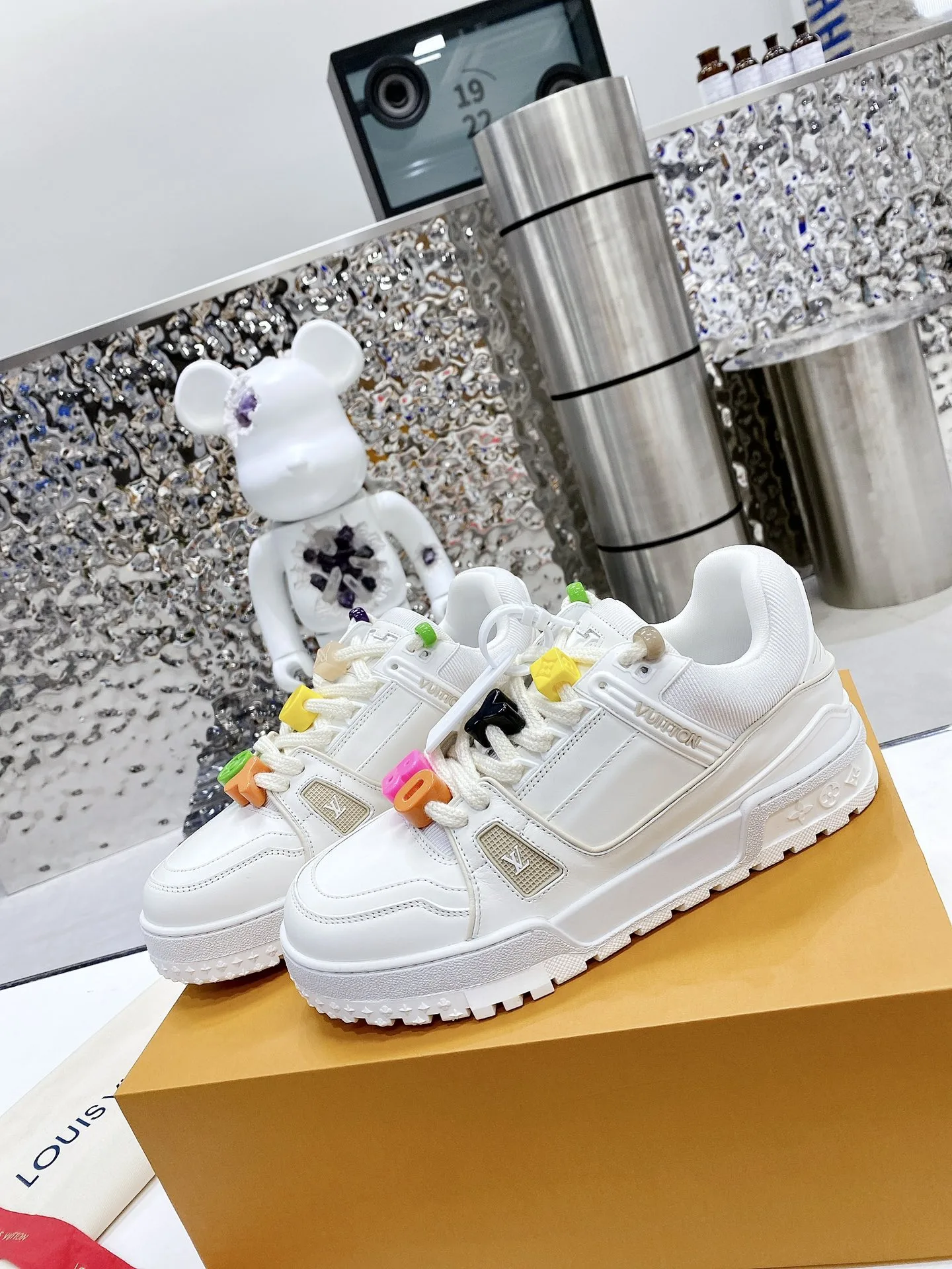 Louis Vuitton LV Trainer Sneaker White - Image 3