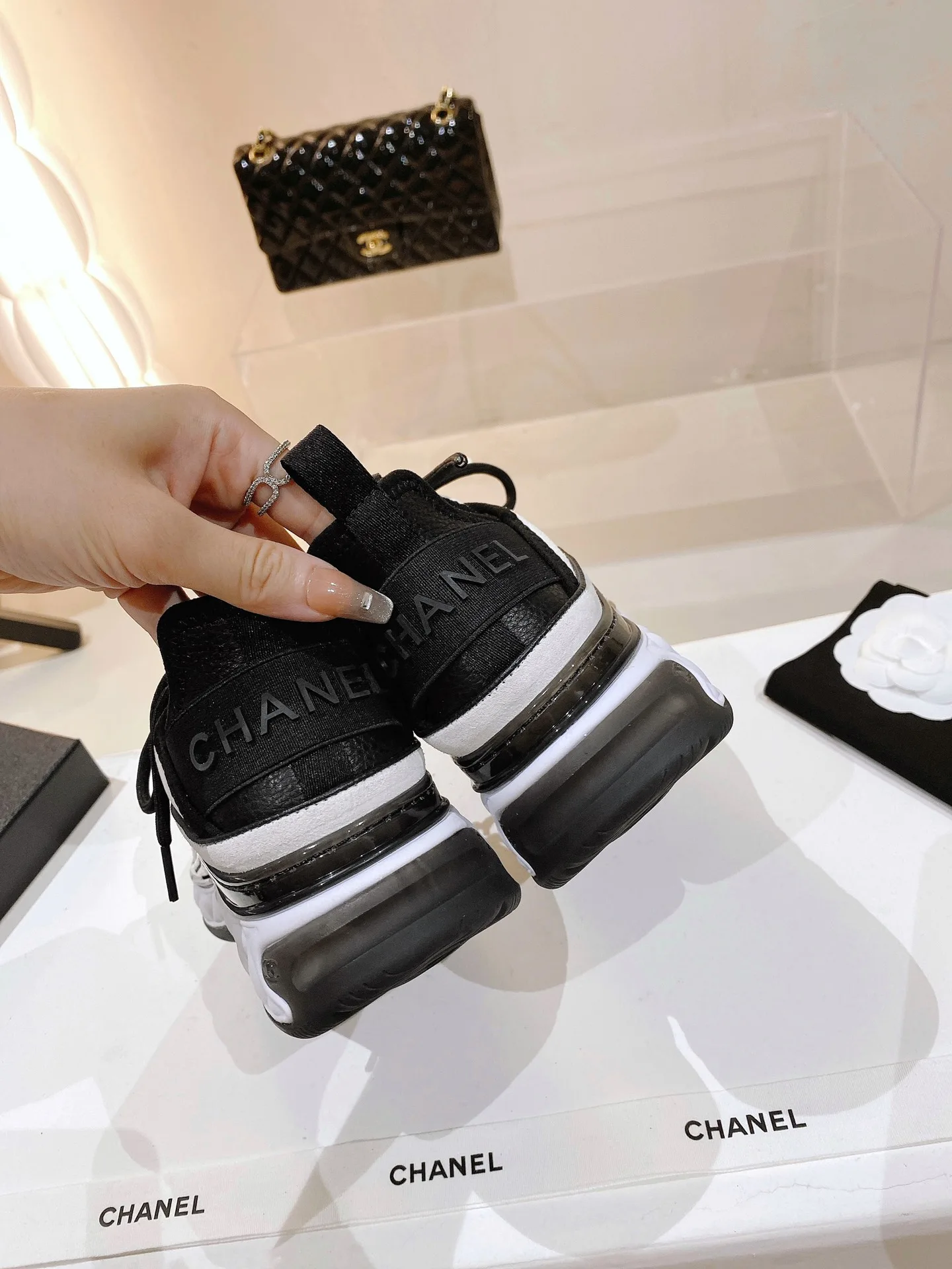 Alternative view of Chanel Sneakers White 0Q241
