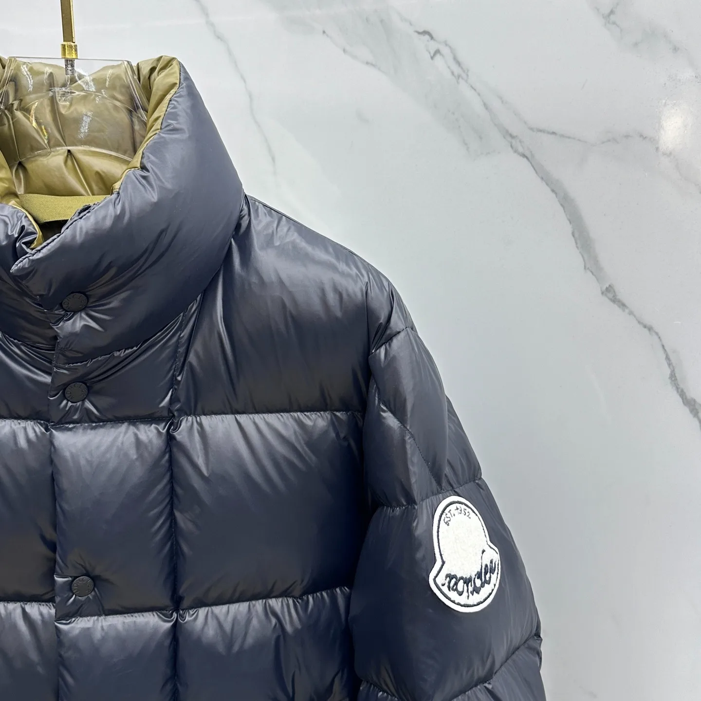 Moncler Tripiti Short Down Jacket Black - Image 4