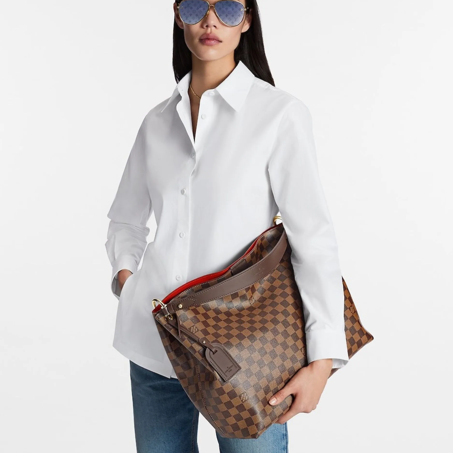 Alternative view of Louis Vuitton Graceful MM Damier Ebene /