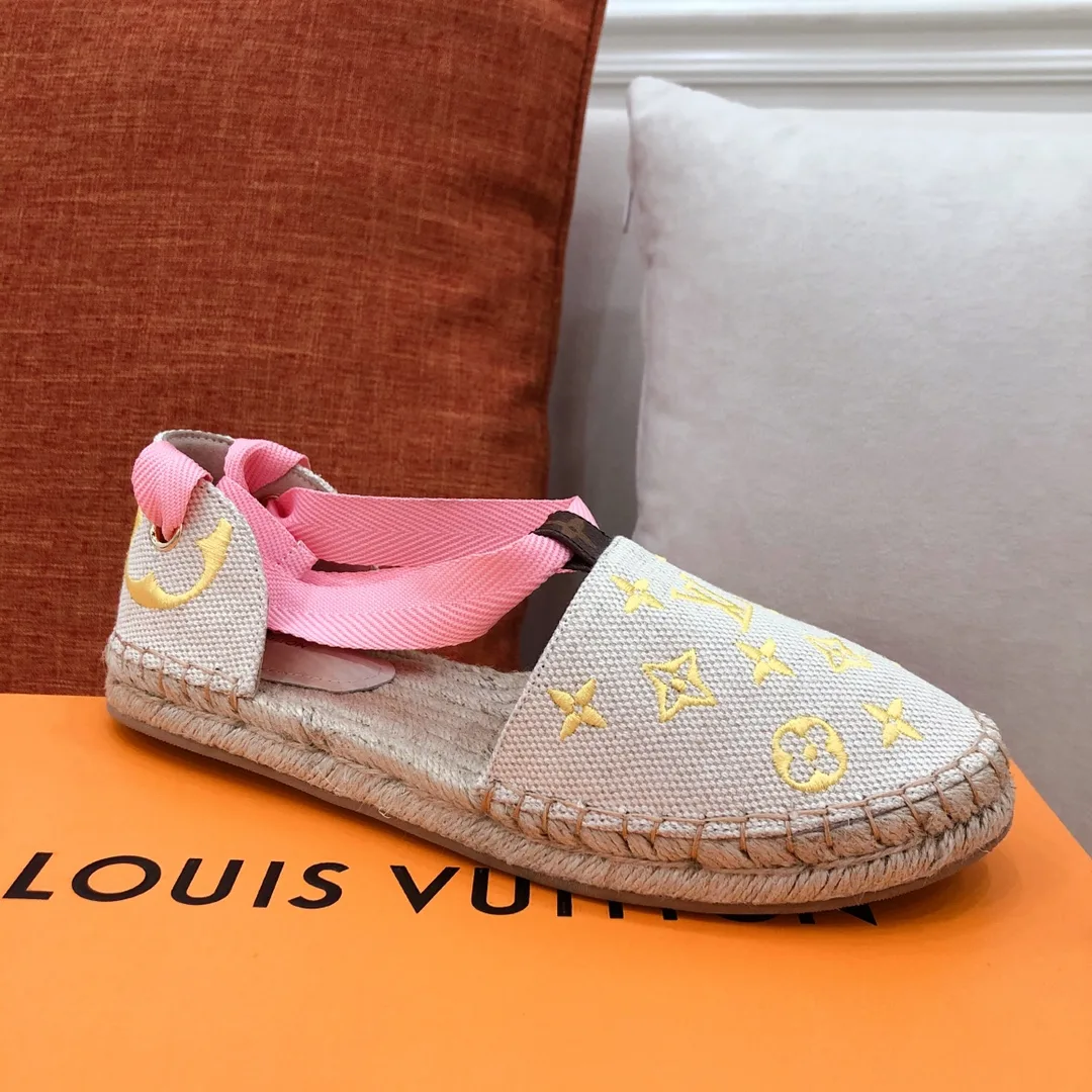 Alternative view of Louis Vuitton Women’s Starboard Flat Espadrille Yellow