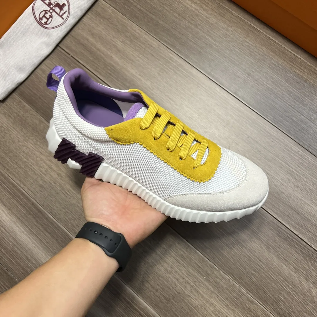 Alternative view of Hermes Bouncing Sneakers Yellow